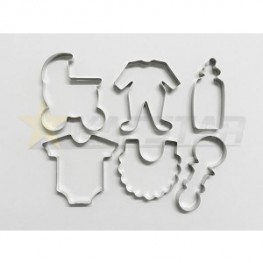 Jogo cortador chá de bebê 