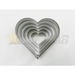 Jogo cortador copas 5 peças.