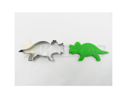 cortador dinossauro triceratops