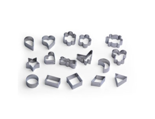 Jogo cortador petit four 16 peças