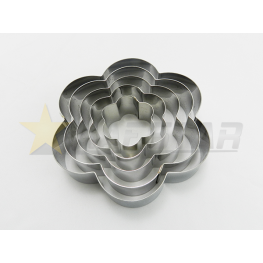 Jogo cortador margarida 5 peças