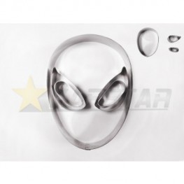 cortador rosto homem aranha 5 cm