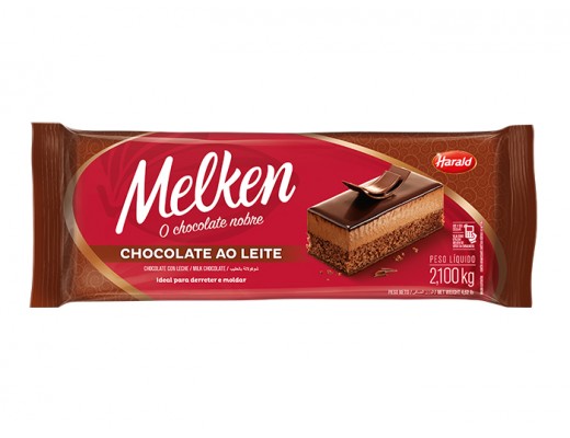 Chocolate Melken ao leite 2,100 kg 