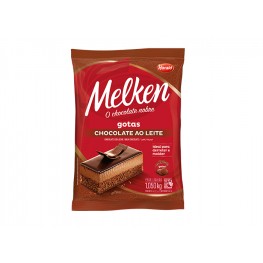 Chocolate Melken gotas ao leite 1,01 kg 