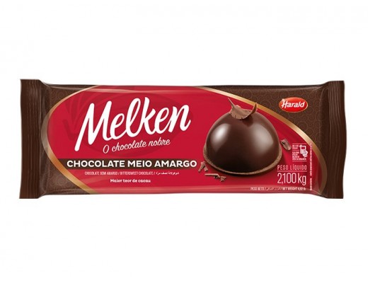Chocolate Melken Meio amargo 2,100 kg 