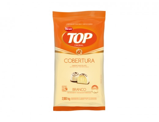 Cobertura top gotas branco 2,100