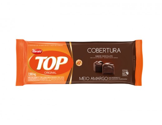 Cobertura top Meio amargo 2,100 kg 