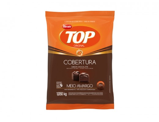 Cobertura top gotas meio amargo 1,01 kg 