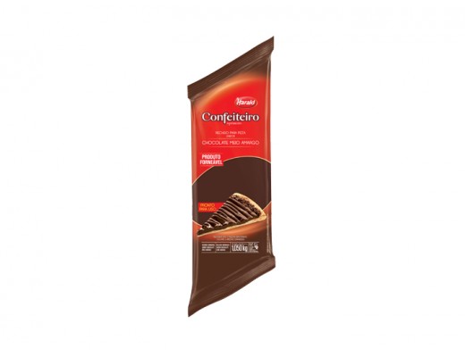 Recheio forneavel Meio amargo 1,01 kg 