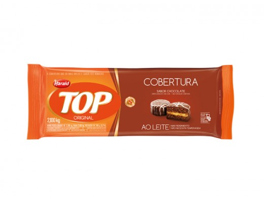 Cobertura top ao leite 2,100 kg 