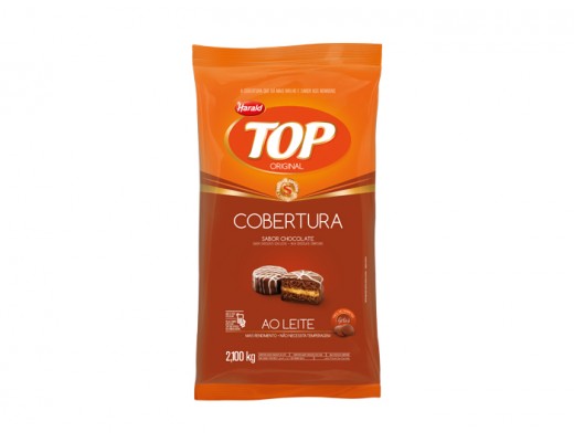 Cobertura top gotas ao leite 2,100 kg 