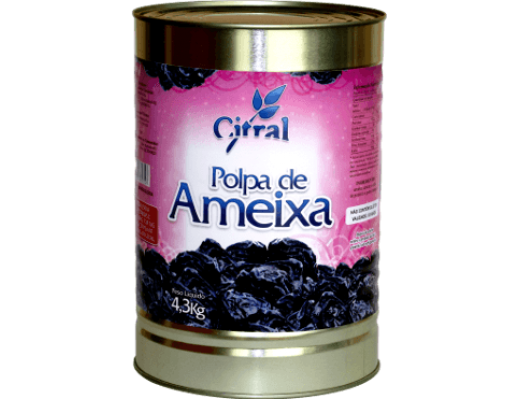 Polpa de ameixa 4,3 kg 