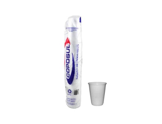 Copo descartável 180 ml 
