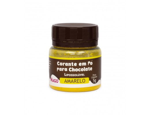 Corante para chocolate amarelo 5g