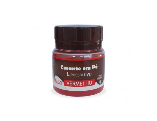 Corante para chocolate vermelho 5 g