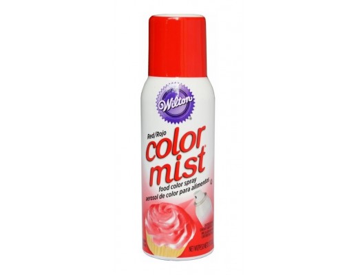 Corante spray vermelho 42g wilton 