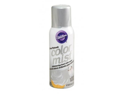 Corante spray prata 42g wilton 