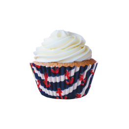 Forma cupcake náutica 45 unidades