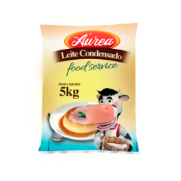 Leite condensado Aurea 5 kg