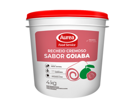 Recheio cremoso goiaba 4 kg 