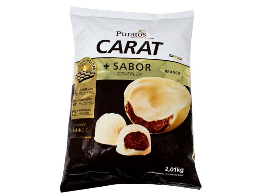Cobertura Carat branco 2,01 kg 