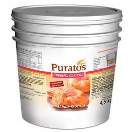 Recheio Cremfil Morango 4,5 kg 