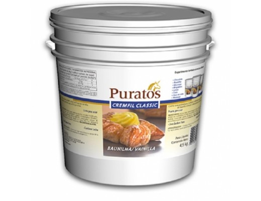 Recheio Cremfil baunilha 4,5 kg 