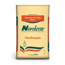 Farinha de trigo p/ panificação 25 kg 