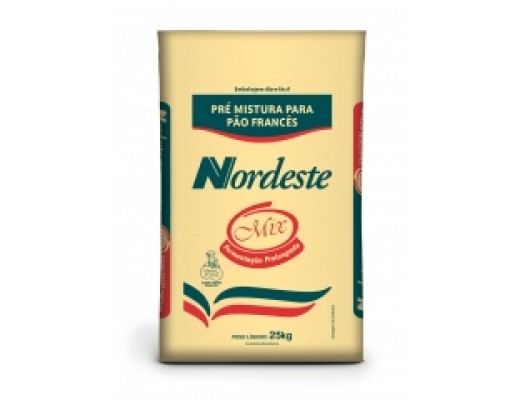 Pré mistura pão francês  25 kg 