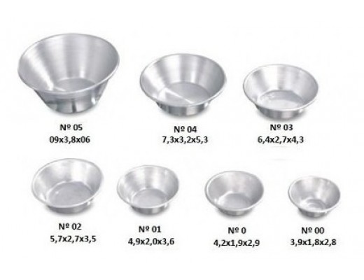 Forma empada em alumínio ou lata  - duzia 