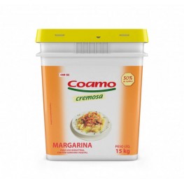 Margarina 50% lipídeos 15 kg  