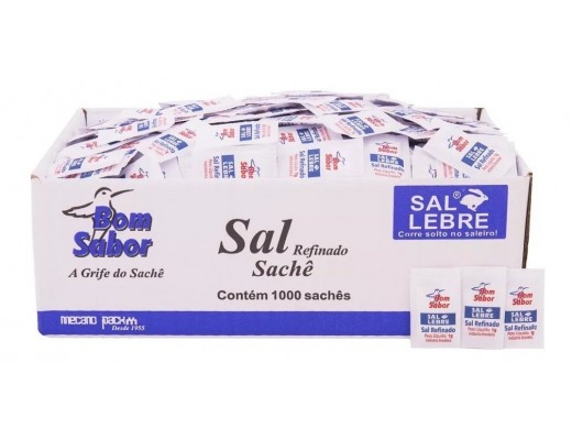 Sal Sachê 2000 unidades