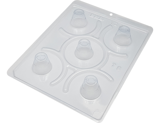 Forma silicone copinho de licor 