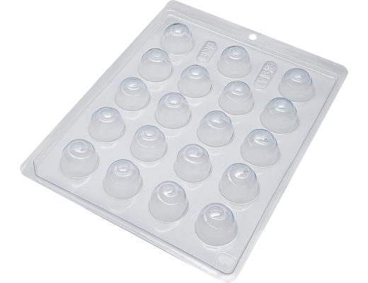 forma simples bombom cereja caracol 