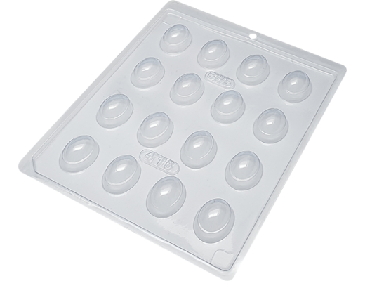 Forma simples bombom oval clássico 