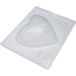 Forma silicone Coração Super Mãe