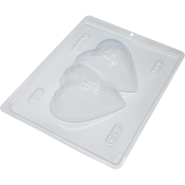 Forma silicone Coração Apaixonado TE AMO, TE ADORO