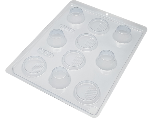 Forma silicone Mini Caixa Redonda