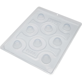 Forma silicone Esfera com Furo