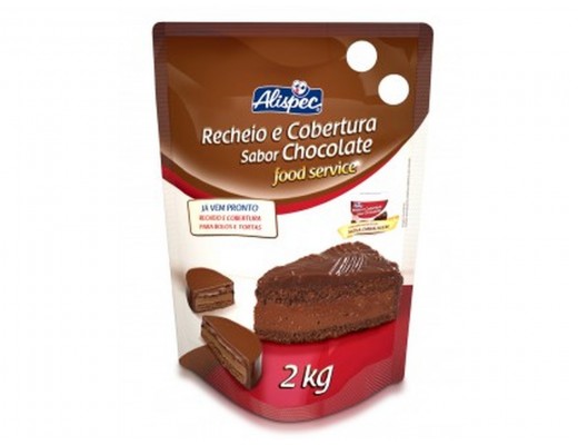 Recheio e cobertura Alispec 2 kg 