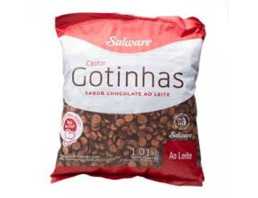 Confeito gotinhas de chocolate ao leite 1,01 kg salware