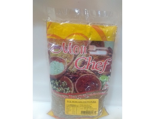 Noz moscada em pó pura 500g 