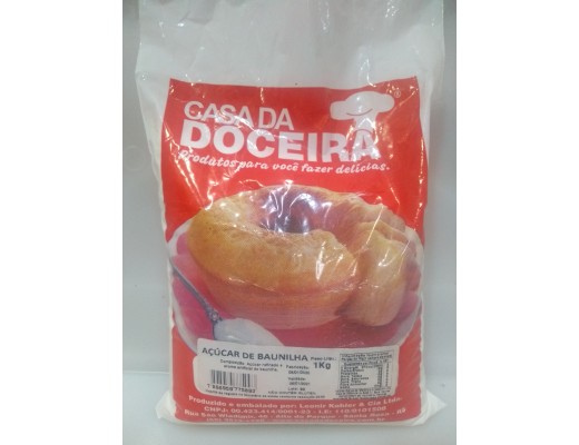 Açúcar de baunilha 1 kg 