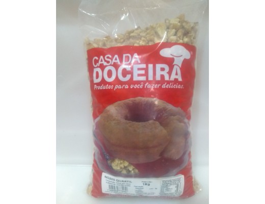 Nozes Quartil picadas 1 kg 