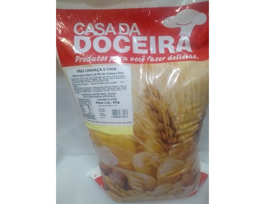 Mistura pão de linhaça e chia 5 kg 