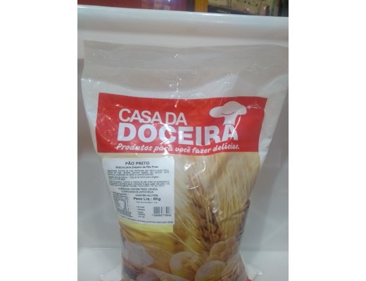 Mistura para pão preto 5 kg 