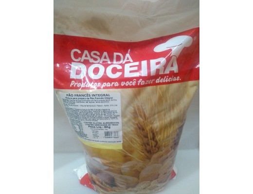 Mistura pão Francês Integral 5 kg 