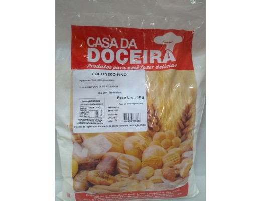 Coco Seco Fino Importado 1 kg 