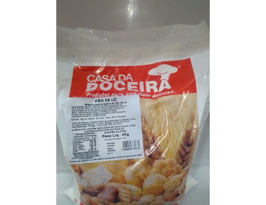 Mistura pão de ló neutro 2 kg 