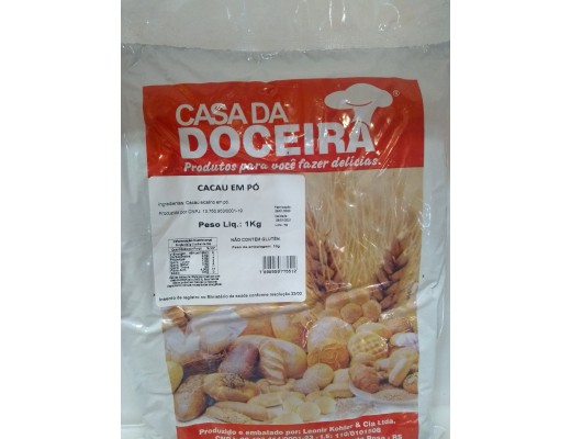 Cacau em pó 1 kg 